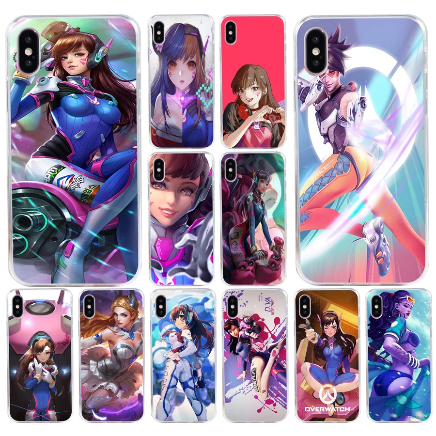 102A OVERWATCH D.va Soft Silicone Tpu Cover phone Case for iphone 5 5s se X XR XS Max case
102A OVERWATCH D.va Soft Silicone Tpu Cover phone Case for iphone 5 5s se X XR XS Max case