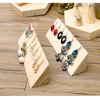 Triangle Plain Wooden Hook Dangle Earrings Jewelry Display Holder Stand Organizer Decoupage
Triangle Plain Wooden Hook Dangle Earrings Jewelry Display Holder Stand Organizer Decoupage