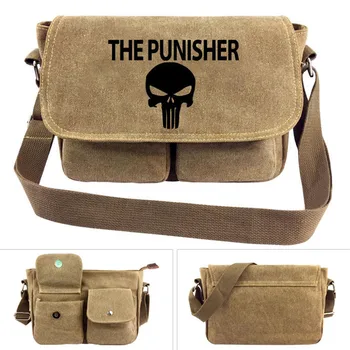 Punisher Skull Comic Hero Cross body Bag Men Women Boys Girls Messenger Bags Canvas Shoulder Bag Cartoon Anime School Book Tote
Punisher Skull Comic Hero Cross body Bag Men Women Boys Girls Messenger Bags Canvas Shoulder Bag Cartoon Anime School Book Tote