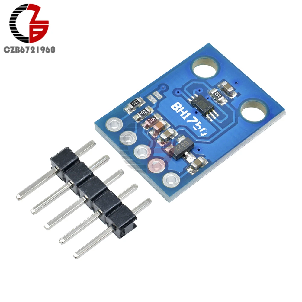 GY-302 BH1750FVI I2C Digital Ambient Light Sensor Module DC 3-5V IR UV Light Detect Board for Arduino Mobile Phone LCD TV Camera
GY-302 BH1750FVI I2C Digital Ambient Light Sensor Module DC 3-5V IR UV Light Detect Board for Arduino Mobile Phone LCD TV Camera