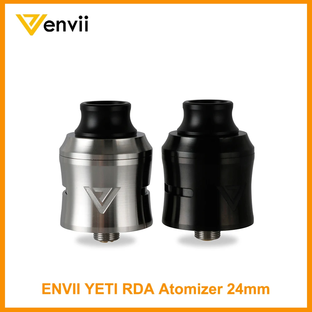 100% Original ENVII YETI RDA Atomizer 24mm Diameter Vaping ENVII Atomizer Tank Electronic Cigarette
100% Original ENVII YETI RDA Atomizer 24mm Diameter Vaping ENVII Atomizer Tank Electronic Cigarette