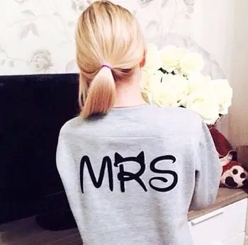Mrs Back Letters Print Women Sweatshirt Jumper Casual Hoody For Lady Hipster Street White Black Gray Drop Ship ZT-5
Mrs Back Letters Print Women Sweatshirt Jumper Casual Hoody For Lady Hipster Street White Black Gray Drop Ship ZT-5