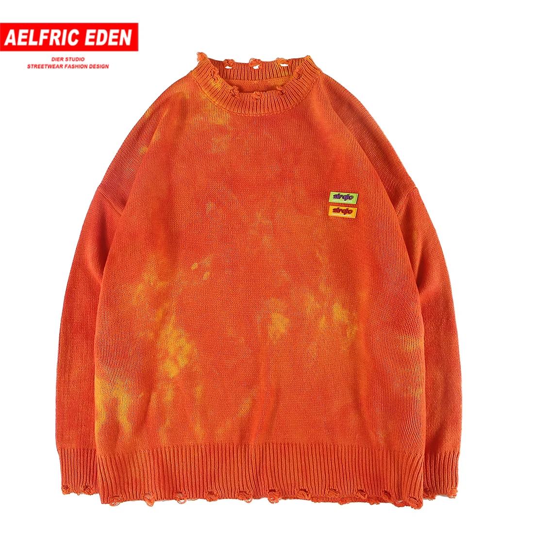 Aelfric Eden Vintage Letter Print Hone Knitted Pullover Sweaters Mens Harajuku Streetwear Autumn Winter Fashion Casual Sweater
Aelfric Eden Vintage Letter Print Hone Knitted Pullover Sweaters Mens Harajuku Streetwear Autumn Winter Fashion Casual Sweater