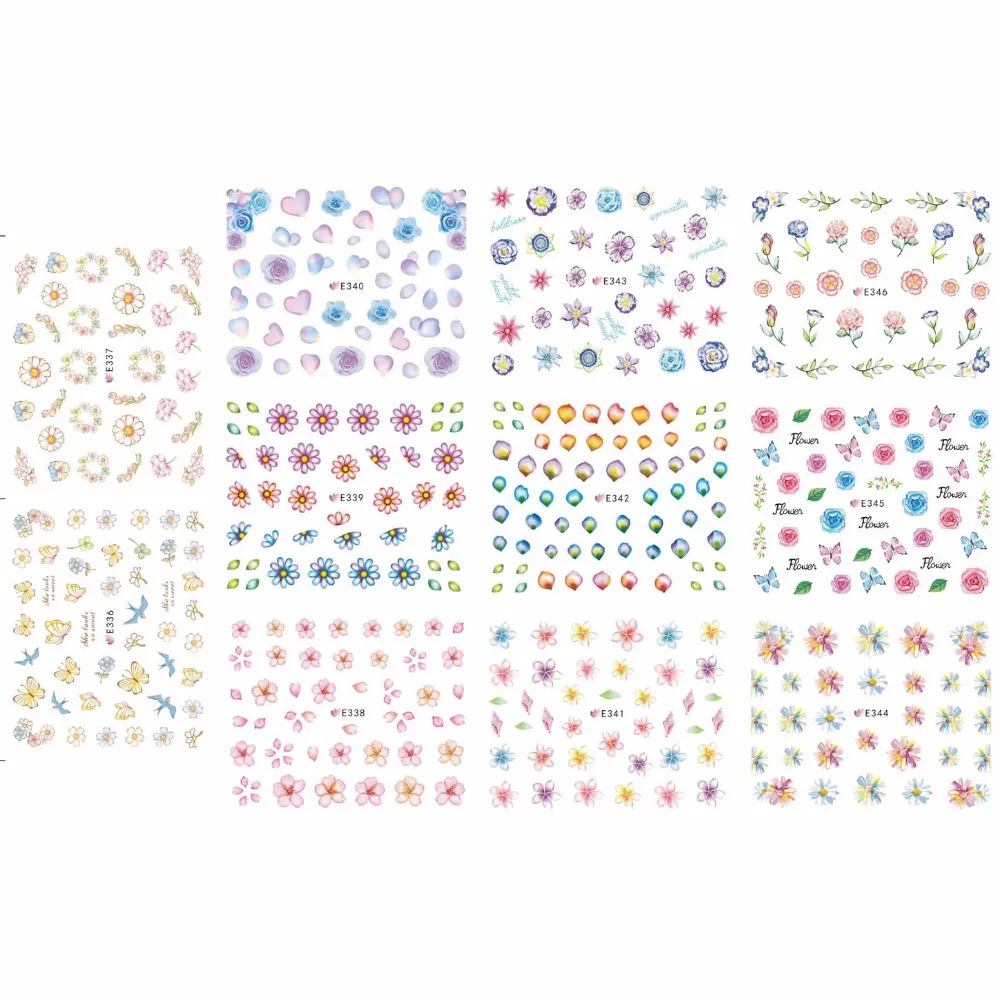 11 PCS / LOT SIMULATION SELF-ADHESIVE 3D NAIL TATTOOS STICKER FLOWER GERANIUM HINDU LOTUS MARIGOLD E336-346
11 PCS / LOT SIMULATION SELF-ADHESIVE 3D NAIL TATTOOS STICKER FLOWER GERANIUM HINDU LOTUS MARIGOLD E336-346