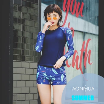 Surfing long sleeves women swimwear ladies Bathing Suit rash guard Swimsuit Rashguard Printed Beachwear pushup padded bikini
Surfing long sleeves women swimwear ladies Bathing Suit rash guard Swimsuit Rashguard Printed Beachwear pushup padded bikini