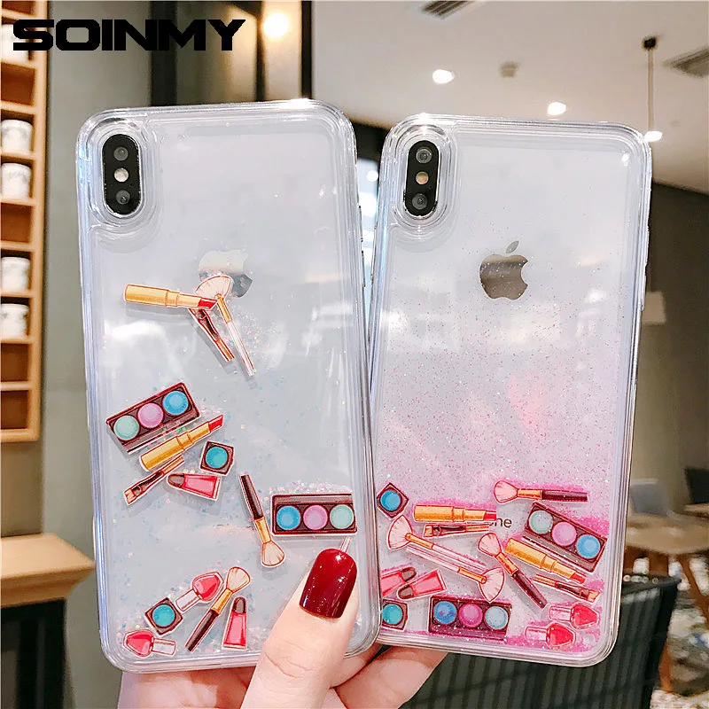 Transparent Liquid Case For iphone XS MAX X XS XR Glitter Dynamic quicksand Phone Case For iphone 7 6 s 8 plus Cover Case Luxury
Transparent Liquid Case For iphone XS MAX X XS XR Glitter Dynamic quicksand Phone Case For iphone 7 6 s 8 plus Cover Case Luxury
