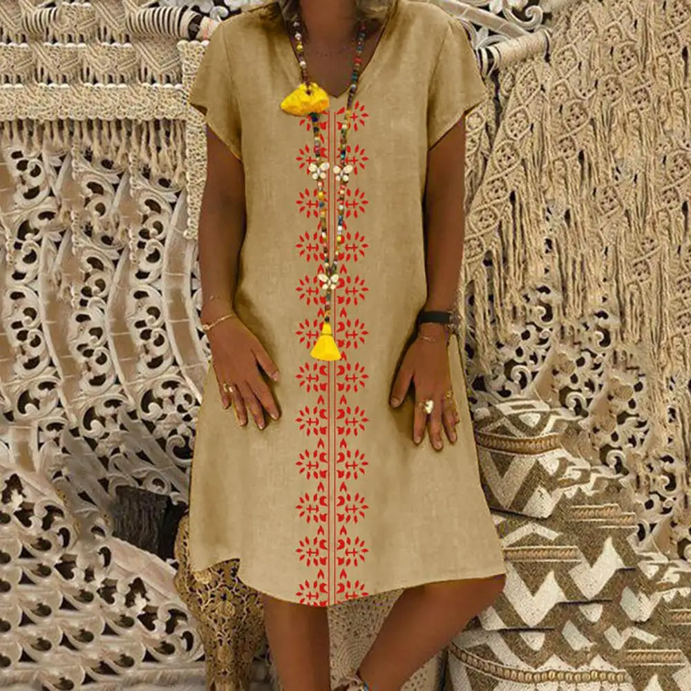 Plus Size Dresses for Women 4xl 5xl 6xl Floral Print Short Sleeve Women‘s Summer Dress 2019 V-Neck Tunic Beach Boho Dress Woman
Plus Size Dresses for Women 4xl 5xl 6xl Floral Print Short Sleeve Women‘s Summer Dress 2019 V-Neck Tunic Beach Boho Dress Woman