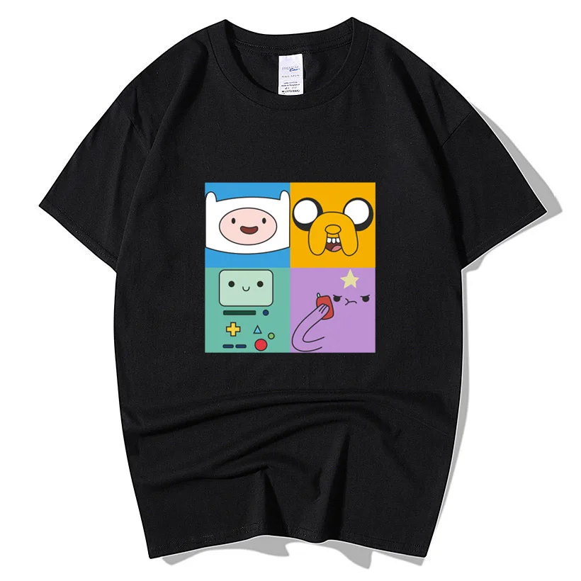 Animation Adventure Time Finn And Jake T Shirt Men Women Casual Funny Cartoon Short Sleeve O Neck Cotton Plus Size T-Shirt
Animation Adventure Time Finn And Jake T Shirt Men Women Casual Funny Cartoon Short Sleeve O Neck Cotton Plus Size T-Shirt