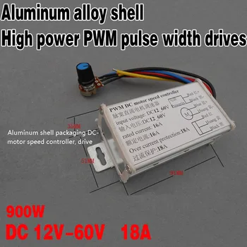 DC speed controller motor DC power converter PWM pulse width drive 12V24V36V48V60V alloy shell
DC speed controller motor DC power converter PWM pulse width drive 12V24V36V48V60V alloy shell