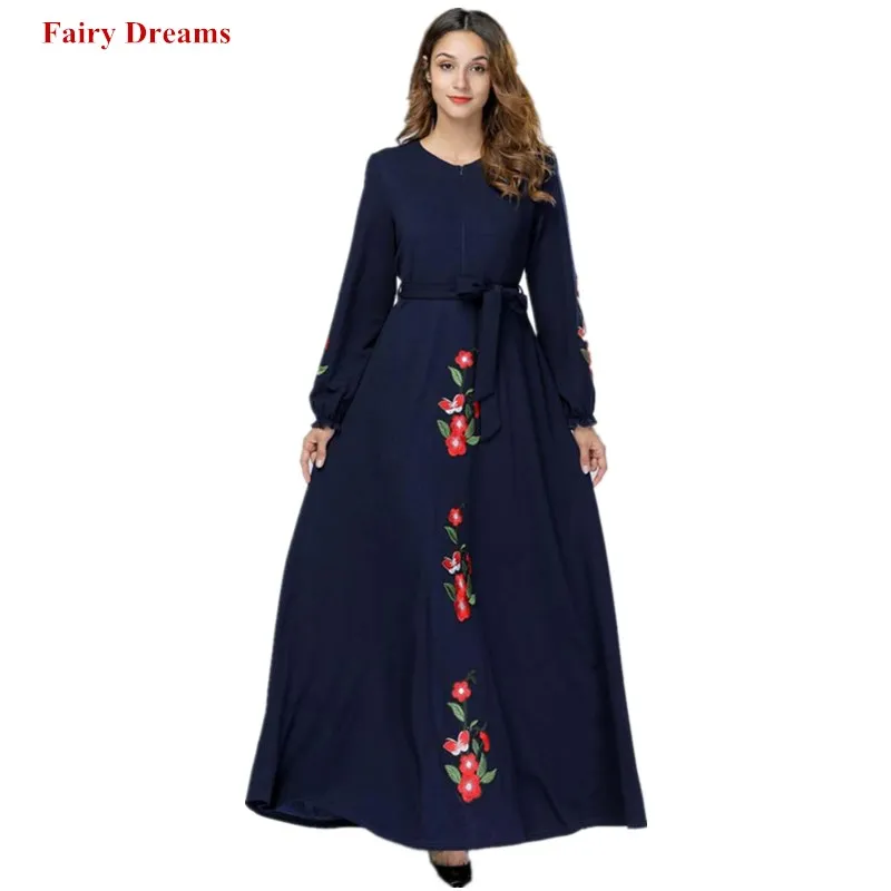 Dubai Abayas Women Muslim Islamic Clothing Maxi Bandage Dress Embroidery Kaftan Turkish Bangladesh Dark Blue Plus Size Robe 4XL
Dubai Abayas Women Muslim Islamic Clothing Maxi Bandage Dress Embroidery Kaftan Turkish Bangladesh Dark Blue Plus Size Robe 4XL