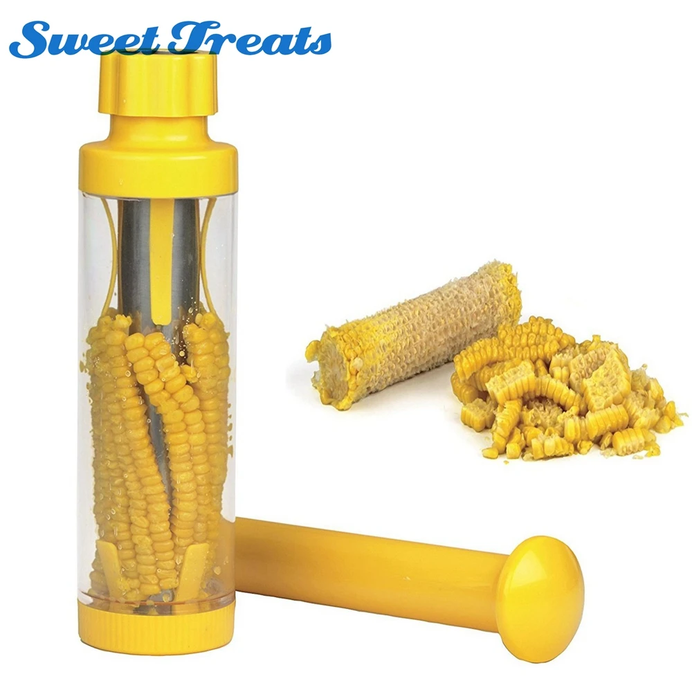 Sweettreats Deluxe Corn Stripper Stainless Steel Remover Cob Cutter Peeler Thresher Kitchen tools Gadgets
Sweettreats Deluxe Corn Stripper Stainless Steel Remover Cob Cutter Peeler Thresher Kitchen tools Gadgets