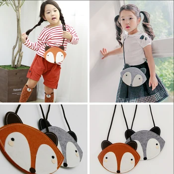Cute Girls Mini Lovely Children One Shoulder Bag Coin Purse Cute Fox Design Girls Messenger Bag Baby Accessories 19*13cm
Cute Girls Mini Lovely Children One Shoulder Bag Coin Purse Cute Fox Design Girls Messenger Bag Baby Accessories 19*13cm