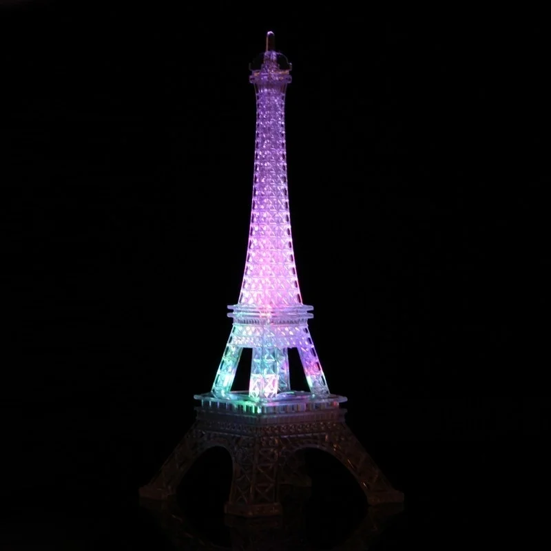Fashion Colorful Eiffel Tower Nightlight Bedroom Dressing Table Acrylic Light Changeable Mood Lamp Party Birthday Decoration
Fashion Colorful Eiffel Tower Nightlight Bedroom Dressing Table Acrylic Light Changeable Mood Lamp Party Birthday Decoration