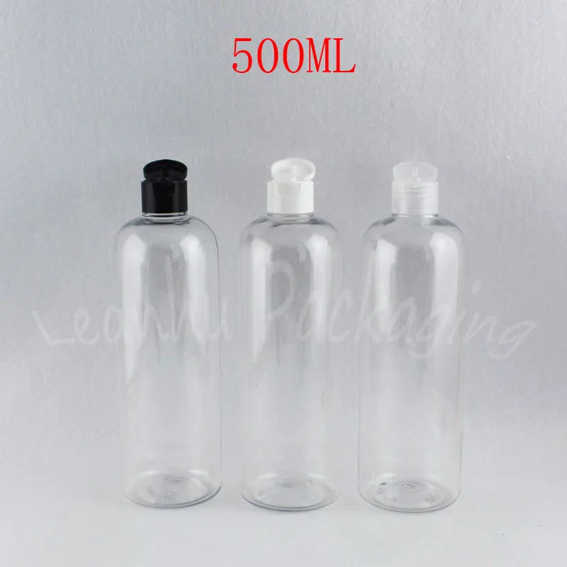 500ML Transparent Plastic Bottle Flip Top Cap , 500CC Makeup Sub-bottling , Shampoo / Lotion Packaging Bottle ( 14 PC/Lot )
500ML Transparent Plastic Bottle Flip Top Cap , 500CC Makeup Sub-bottling , Shampoo / Lotion Packaging Bottle ( 14 PC/Lot )