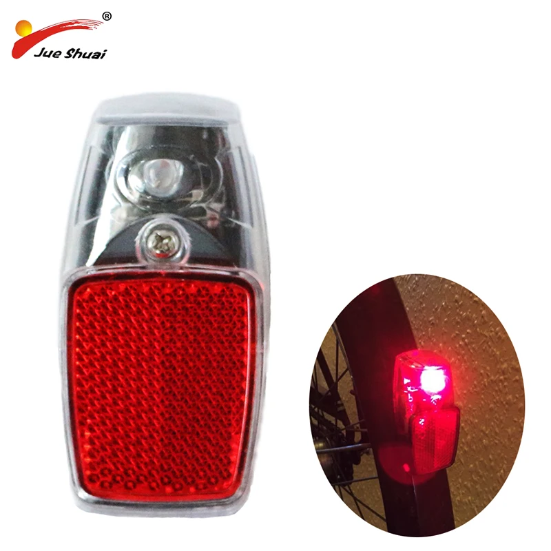 JS Fender Bike Light Mount on the Mudguard Leds Battery Red Plastic Safe Warning Bicycle Taillight Bike Rear Light Flashlight
JS Fender Bike Light Mount on the Mudguard Leds Battery Red Plastic Safe Warning Bicycle Taillight Bike Rear Light Flashlight