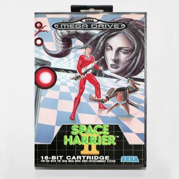 Space Harrier II Game Cartridge 16 bit MD Game Card With Retail Box For Sega Mega Drive For Genesis
Space Harrier II Game Cartridge 16 bit MD Game Card With Retail Box For Sega Mega Drive For Genesis