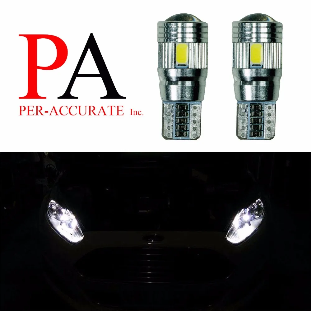 PA LED 4 шт. x T10 W5W 5630 5730 6 SMD СВЕТОДИОДНЫЙ боковой маркер и сигнал поворота автомобиля