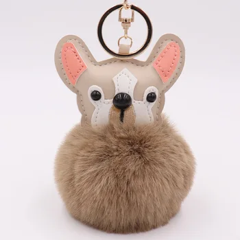 New Mini Kawaii Plush Real dog Fur Ball keychain Soft Toys Cute Fashion Kids Dolls pompom fluffy Charm Baby For Girls Women gift
New Mini Kawaii Plush Real dog Fur Ball keychain Soft Toys Cute Fashion Kids Dolls pompom fluffy Charm Baby For Girls Women gift