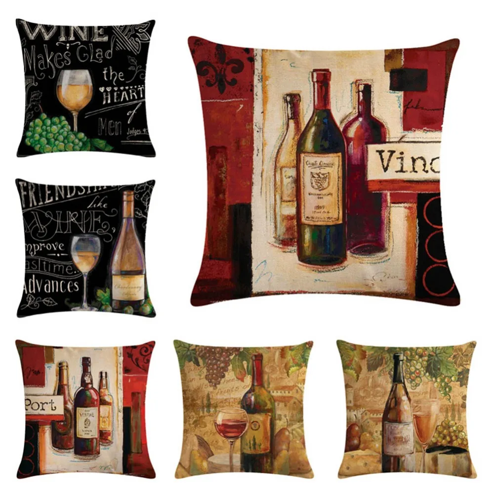 Meijuner Noble Pillowcase Red Bottle Series Linen Color Painting Decorative Cushion Cover Home Pillowcase For Couch WANYHFN014
Meijuner Noble Pillowcase Red Bottle Series Linen Color Painting Decorative Cushion Cover Home Pillowcase For Couch WANYHFN014