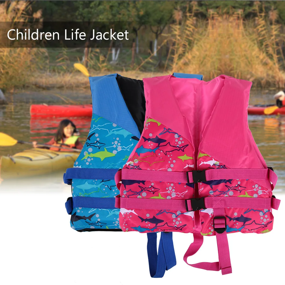 Фото Outdoor Water Sports Children Lifesaving Life Jacket Buoyancy Aid Flotation Device Vest Kids Jackets Safety Survival Suit | Спорт и