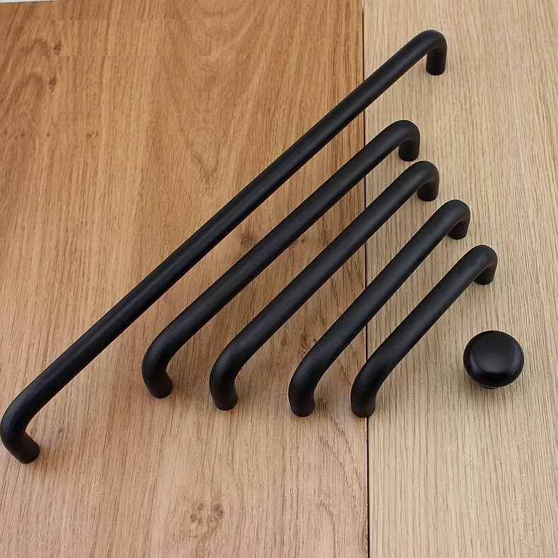 4Pcs/Lot Premintehdw black Solid Aluminum Bar Kitchen Cupboard Furniture Cabinet Closet Wardrobe Handle Pull Round
4Pcs/Lot Premintehdw black Solid Aluminum Bar Kitchen Cupboard Furniture Cabinet Closet Wardrobe Handle Pull Round