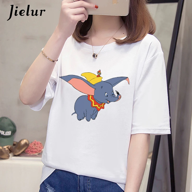 Jielur Summer Women Cartoon Print T-shirt Korean Harajuku Plus Size Sweet Femme Casual Loose Tshirt Short Sleeved Young Tee Tops
Jielur Summer Women Cartoon Print T-shirt Korean Harajuku Plus Size Sweet Femme Casual Loose Tshirt Short Sleeved Young Tee Tops