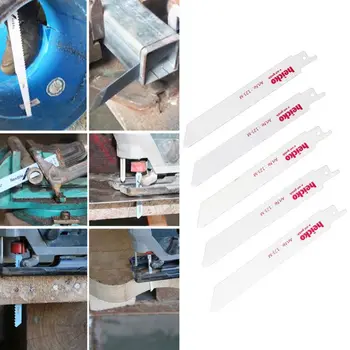 5pcs/set Reciprocating Saw Blade Multi Cutting Jig Saw Blades For Metal Wood Cutter Tools Accessories
5pcs/set Reciprocating Saw Blade Multi Cutting Jig Saw Blades For Metal Wood Cutter Tools Accessories