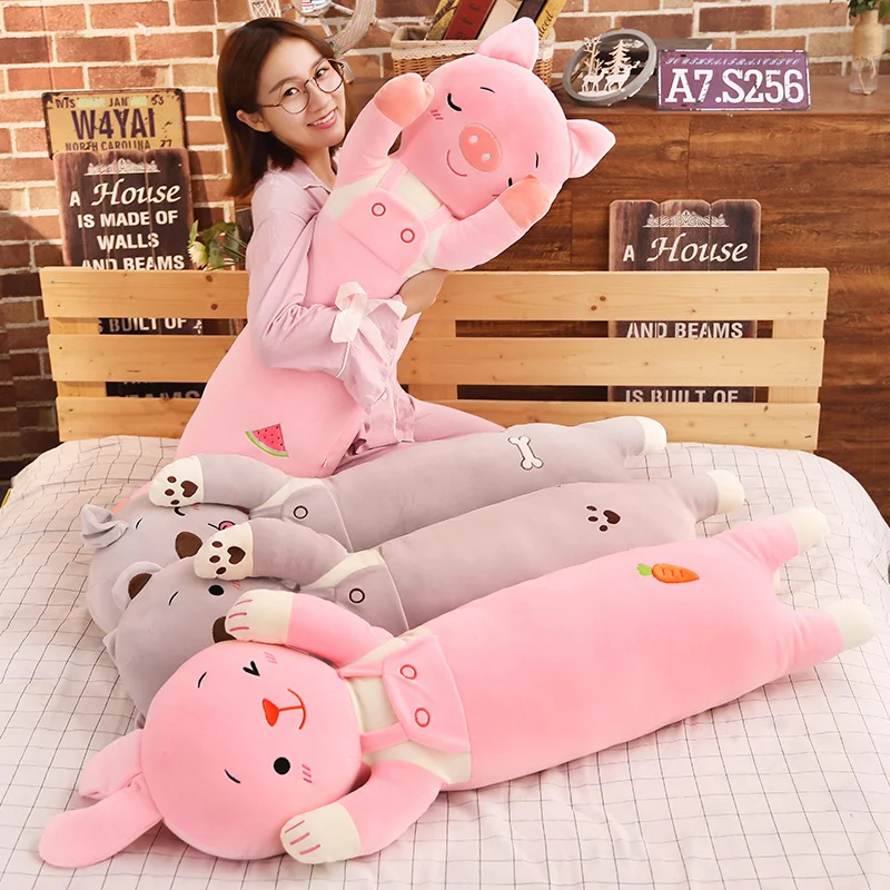 70/110/140cm Long Cat Pig Rabbit Dog Pillow Plush Toy Soft Cushion Stuffed Animal Doll Sleep Sofa Kawaii Lovely Gifts for Girl
70/110/140cm Long Cat Pig Rabbit Dog Pillow Plush Toy Soft Cushion Stuffed Animal Doll Sleep Sofa Kawaii Lovely Gifts for Girl
