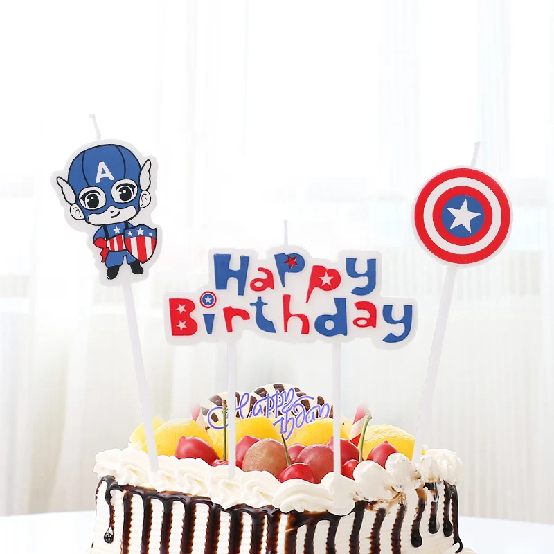 candle cake decorating supplies the avengers party decorations children birthday superhero captain america happy birthday candle
candle cake decorating supplies the avengers party decorations children birthday superhero captain america happy birthday candle