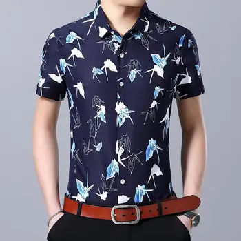 Floral Print Single Breasted Slim Shirt Men Plus Size 7XL 6XL 5XL Summer Hawaiian Shirts Short Sleeve Shirt Man XXXXXXXL
Floral Print Single Breasted Slim Shirt Men Plus Size 7XL 6XL 5XL Summer Hawaiian Shirts Short Sleeve Shirt Man XXXXXXXL