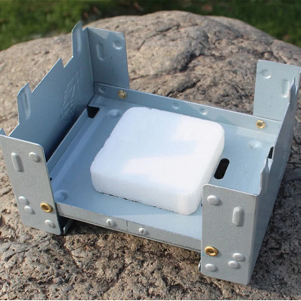 Outdoor Picnic Folding Solid Alcohol Stove Camping Hiking Outdoor Cookware Stove Stainless Steel Backpacking Mini Furnace
Outdoor Picnic Folding Solid Alcohol Stove Camping Hiking Outdoor Cookware Stove Stainless Steel Backpacking Mini Furnace