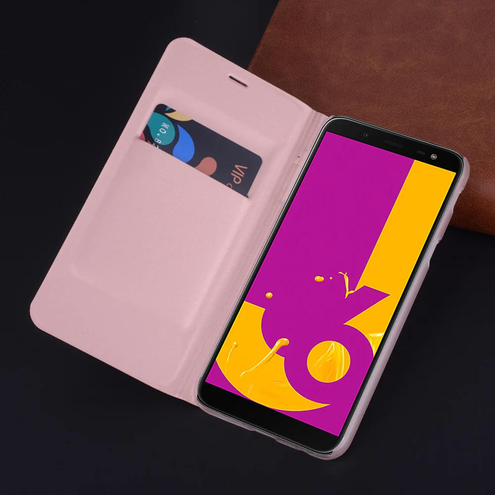 Slim Leather Wallet Case Flip Cover With Card Holder Phone Carrying Bag Mask For Samsung Galaxy J6 2018 J600F J600G Fundas Capa
Slim Leather Wallet Case Flip Cover With Card Holder Phone Carrying Bag Mask For Samsung Galaxy J6 2018 J600F J600G Fundas Capa