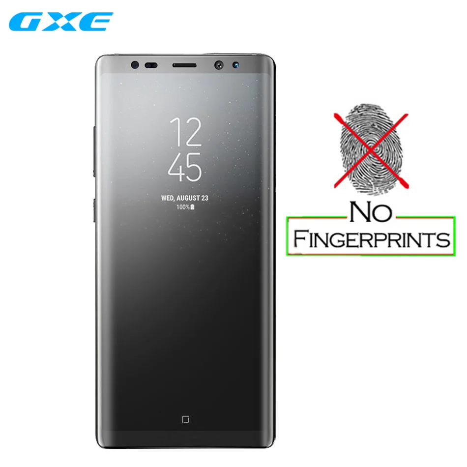 GXE 3D Curved Full Cover Screen Protector Matt PET Anti-Fingerprint Soft Film (Not Glass) For Samsung Galaxy S8+ S8 Plus Note 8
GXE 3D Curved Full Cover Screen Protector Matt PET Anti-Fingerprint Soft Film (Not Glass) For Samsung Galaxy S8+ S8 Plus Note 8