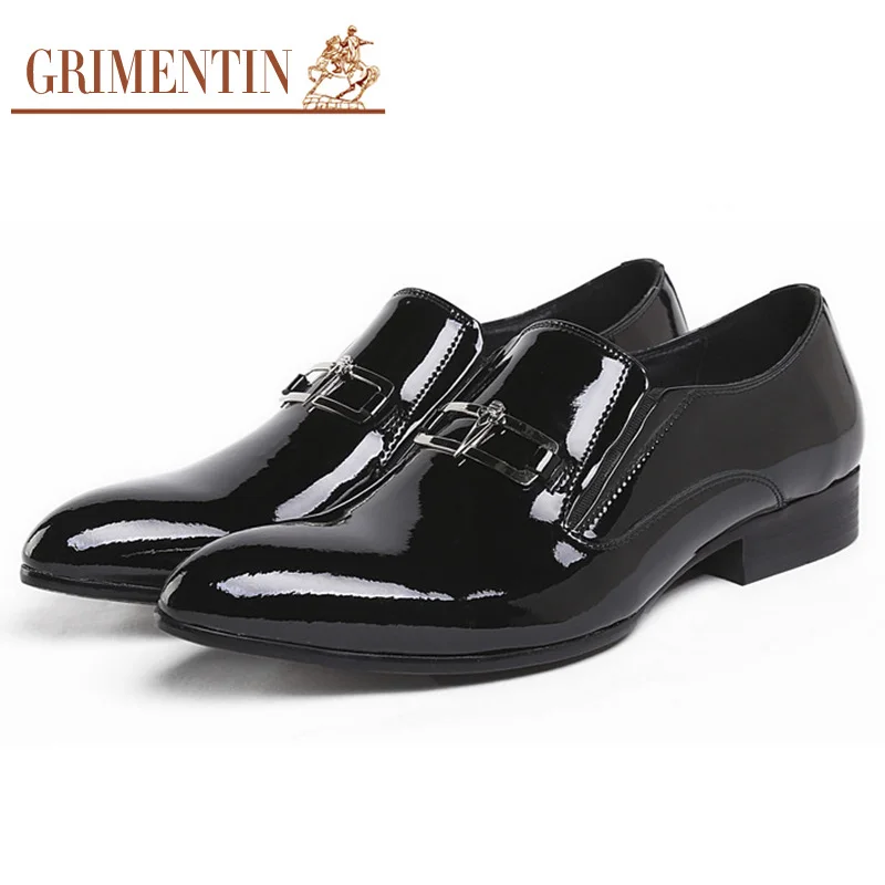 Italian Fashion Mens Dress Shoes Genuine Patent Leather black Wedding male shoes 2019
Italian Fashion Mens Dress Shoes Genuine Patent Leather black Wedding male shoes 2019