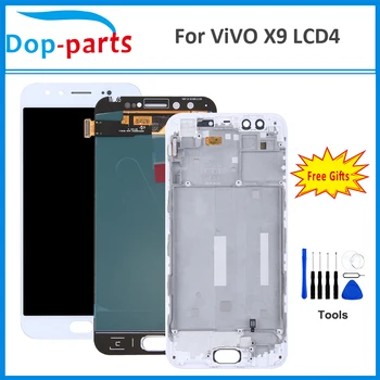 5.5" IPS LCD For VIVO X9 LCD Display+Touch Screen Digitizer Assembly with Frame Replacement Parts For VIVO X9 Screen+Free Tools
5.5" IPS LCD For VIVO X9 LCD Display+Touch Screen Digitizer Assembly with Frame Replacement Parts For VIVO X9 Screen+Free Tools