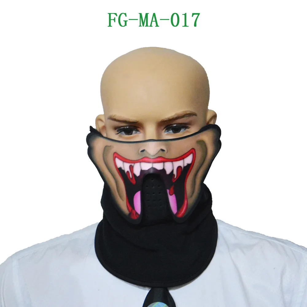 Halloween Scary Mask Cosplay Sound Reactive Half Face LED Light Up Mask Dance Rave EDM Party 9.8
Halloween Scary Mask Cosplay Sound Reactive Half Face LED Light Up Mask Dance Rave EDM Party 9.8