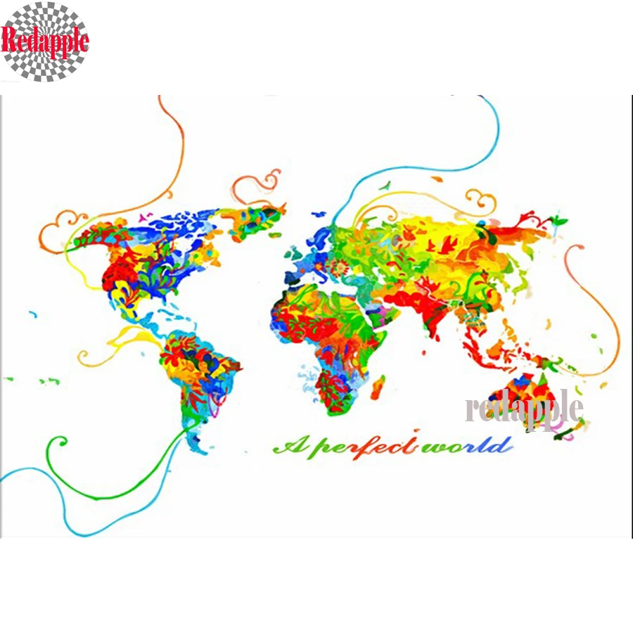 World Map Full Square Needlework Diamond Embroidery DIY 5D Diamond Painting Cross Stitch Mosaic rhinestones painting home decor
World Map Full Square Needlework Diamond Embroidery DIY 5D Diamond Painting Cross Stitch Mosaic rhinestones painting home decor