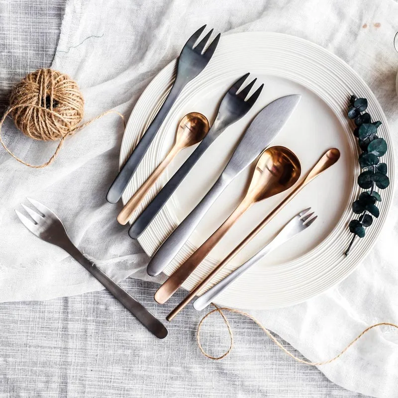 Нож для столовой посуды из нержавеющей стали, Столовые приборы Western Food Fork, Японская столовая посуда, Совок для кофейного супа, Гальванический нож
Нож для столовой посуды из нержавеющей стали, Столовые приборы Western Food Fork, Японская столовая посуда, Совок для кофейного супа, Гальванический нож