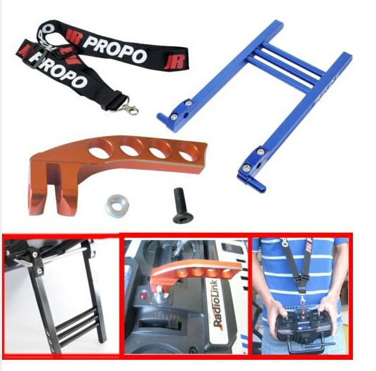 RC Neck Strap & Balancer & Transmitter Bracket Holder for JR FUTABA Radio link transmitter
RC Neck Strap & Balancer & Transmitter Bracket Holder for JR FUTABA Radio link transmitter