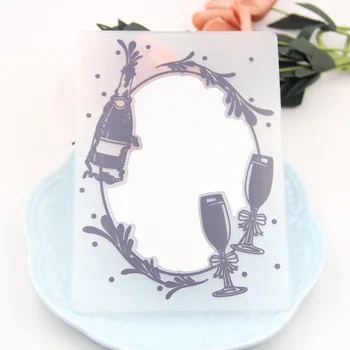 KLJUYP Wine Glass Cutting Dies and Embossing Folder Set for DIY Scrapbooking Paper Craft/Card Making Decoration Supplies
KLJUYP Wine Glass Cutting Dies and Embossing Folder Set for DIY Scrapbooking Paper Craft/Card Making Decoration Supplies