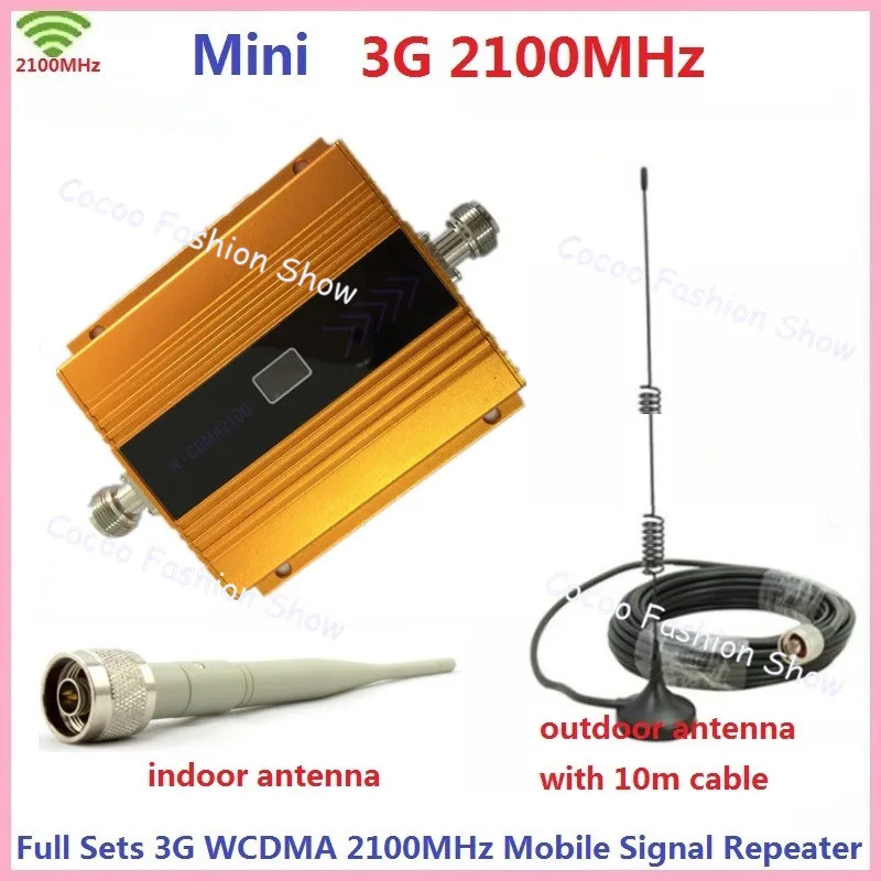 LCD Display !!! Mini W-CDMA 2100Mhz GSM Signal Booster 3G Repeater WCDMA Mobile Signal Repeater 3G Cell Phone Amplifier +Antenna
LCD Display !!! Mini W-CDMA 2100Mhz GSM Signal Booster 3G Repeater WCDMA Mobile Signal Repeater 3G Cell Phone Amplifier +Antenna