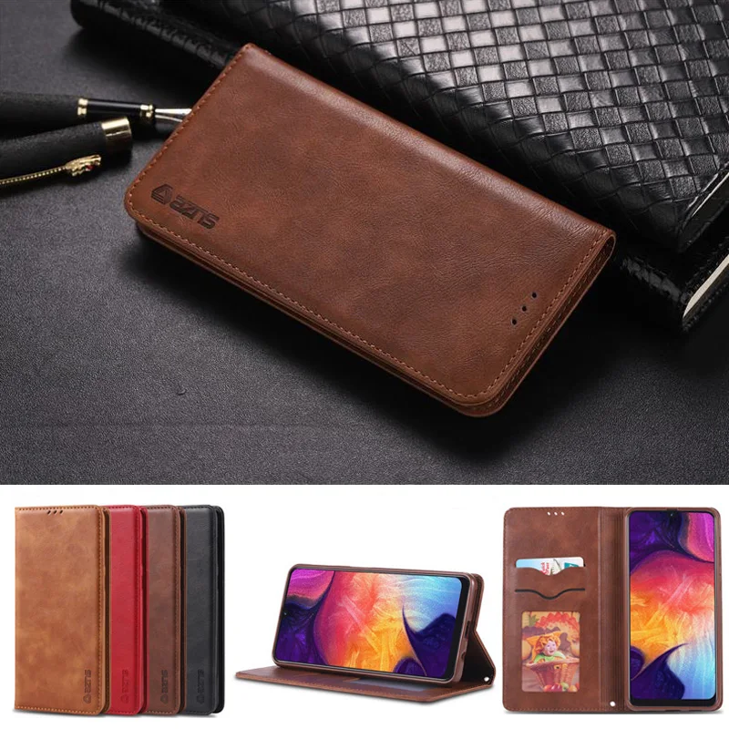 Cases For Samsung Galaxy A50 Cover Case Luxury Plain Magnetic Flip Vintage High Quality Phone Leather Bag For Samsung A 50 Coque 
Cases For Samsung Galaxy A50 Cover Case Luxury Plain Magnetic Flip Vintage High Quality Phone Leather Bag For Samsung A 50 Coque