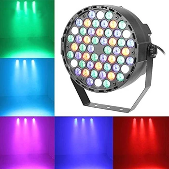 54 LED RGBW Effect Stage Light 8 Channel DMX-512 Par Light US UK AU EU Plug
54 LED RGBW Effect Stage Light 8 Channel DMX-512 Par Light US UK AU EU Plug
