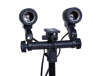 Camera Twin double E27 screw Lamp Bulb Holder Photography Slave Flash Umbrella Bracket Photo Studio Accessories
Camera Twin double E27 screw Lamp Bulb Holder Photography Slave Flash Umbrella Bracket Photo Studio Accessories