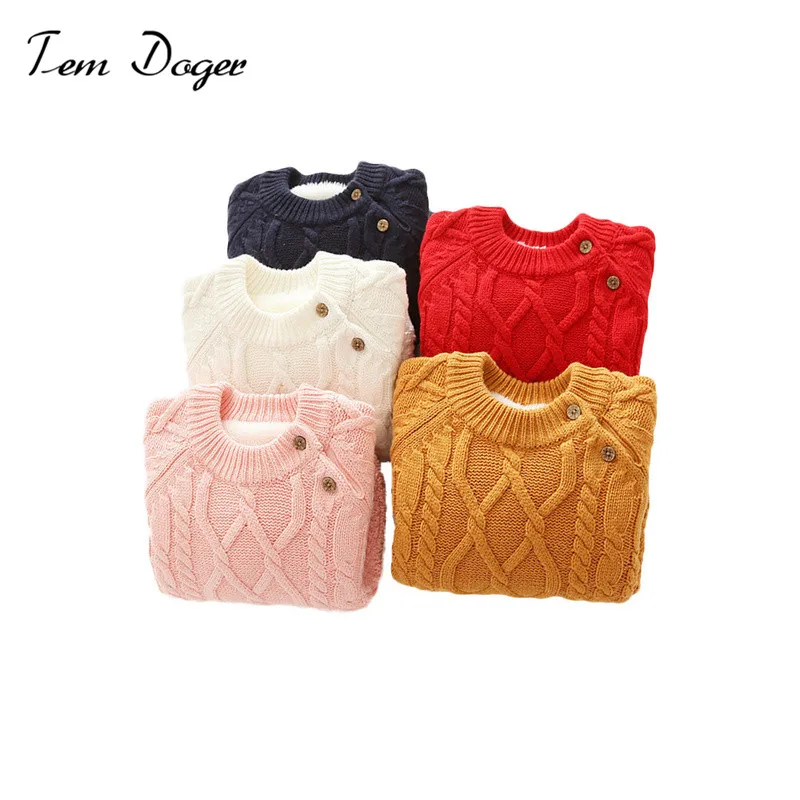 Tem Doger Autumn Winter Girl Clothes Toddler Girls Long Sleeve Pompon Warm Knitted Clothes Baby Thick Woolen Sweater
Tem Doger Autumn Winter Girl Clothes Toddler Girls Long Sleeve Pompon Warm Knitted Clothes Baby Thick Woolen Sweater