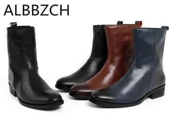 Fashion chelsea genuine leather mid boots shoes men riding equestrian work boots mens western cowboy motorcyle boots man botas
Fashion chelsea genuine leather mid boots shoes men riding equestrian work boots mens western cowboy motorcyle boots man botas