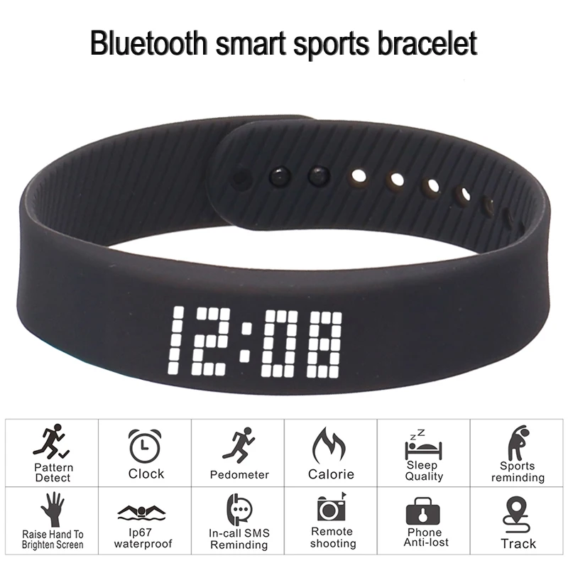 smart wristband 3D fitness tracker Bluetooth bracelet waterproof led display watch for huawei xiaomi Android IOS 2019 newversion
smart wristband 3D fitness tracker Bluetooth bracelet waterproof led display watch for huawei xiaomi Android IOS 2019 newversion