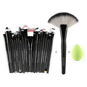 BearPaw 20Pcs Makeup Foundation Brush Set + Sponge Puff + Large Fan Brush Tools Brushes set Synthetic Hair
BearPaw 20Pcs Makeup Foundation Brush Set + Sponge Puff + Large Fan Brush Tools Brushes set Synthetic Hair