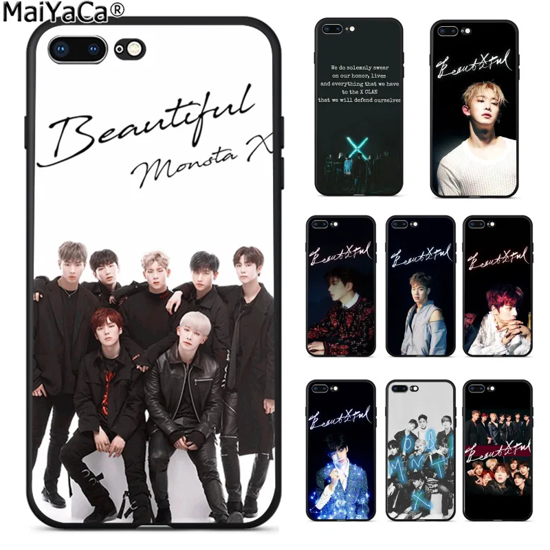 MaiYaCa Monsta X KPOP Boy Group Phone Case Slim Clear TPU Back Cover for Apple iphone 11 pro 8 7 66S Plus X 5S SE XS XR XS MAX
MaiYaCa Monsta X KPOP Boy Group Phone Case Slim Clear TPU Back Cover for Apple iphone 11 pro 8 7 66S Plus X 5S SE XS XR XS MAX