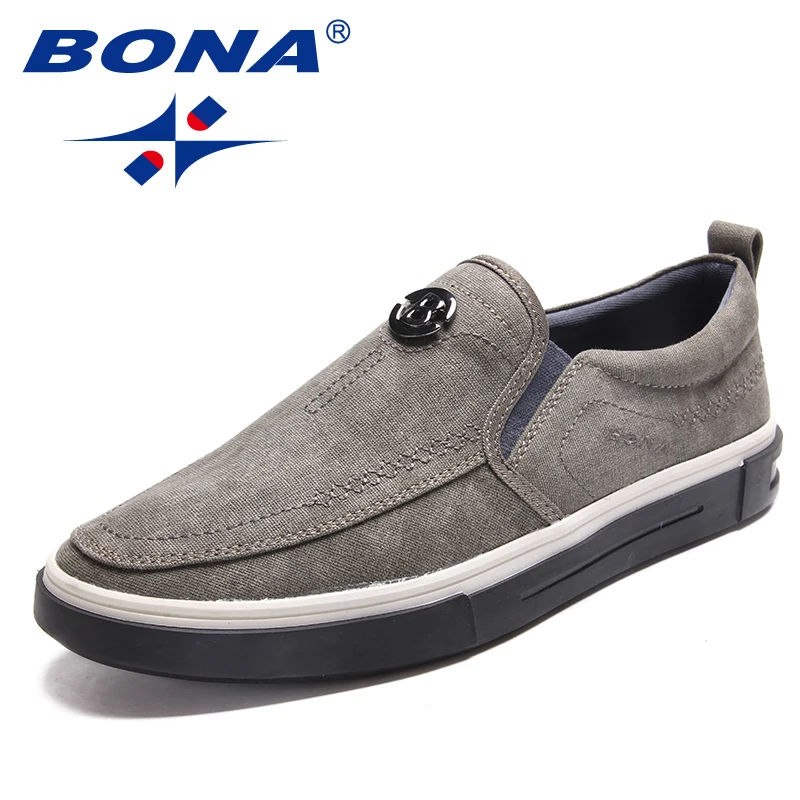 BONA New Fashion Style Men Casual Shoes Elastic Band Men Canvas Comfortable Men Loafers Light Soft Men Flats Fast Free Shipping 
BONA New Fashion Style Men Casual Shoes Elastic Band Men Canvas Comfortable Men Loafers Light Soft Men Flats Fast Free Shipping